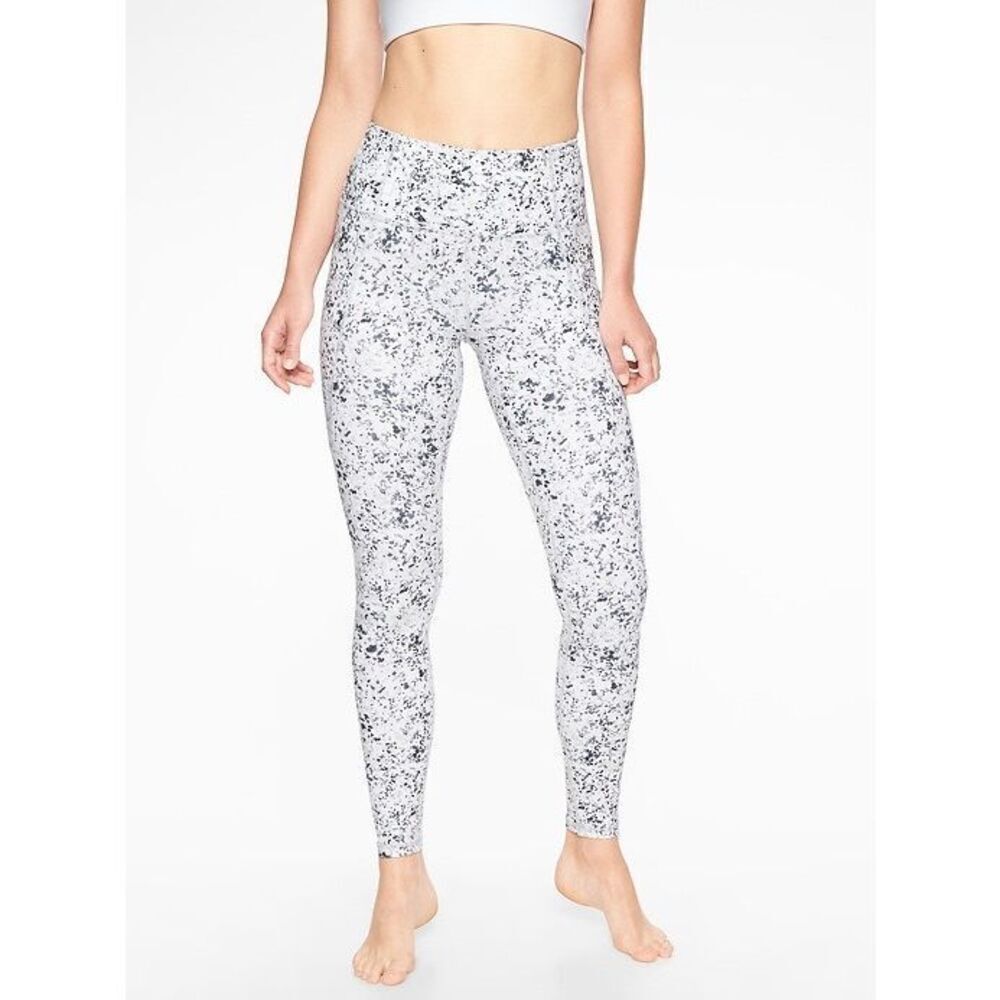✨Athleta Women Sandstone Stash Pocket Salutation Sz XS Tight Powervita✨